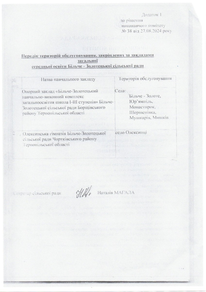 Територія обслуговування 3